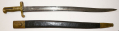 PLYMOUTH NAVY RIFLE BAYONET WITH SCABBARD