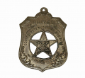 BRASS U.C.V. REUNION BADGE – DALLAS 