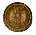 CONFEDERATE GENERAL AND GENERAL STAFF OFFICER’S BUTTON