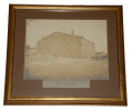 FRAMED ALBUMEN OF LIBBY PRISON