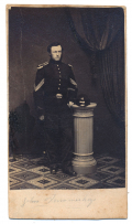 CDV OF CAPTAIN JOHN SUMMERHAYES - 20TH MASS INFANTRY - HARVARD REGIMENT!  