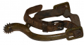 NON-DUG MODEL 1859 CAVALRY SPUR WITH STRAP, BUCKLE, AND ROWEL