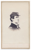 BUST VIEW CDV OF COL. CLINTON MACDOUGALL, 111th NY, WOUNDED AT GETTYSBURG 