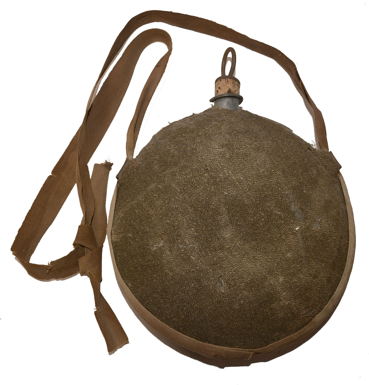 SUPERB M1858 NEW YORK DEPOT CANTEEN WITH COVER, SLING, AND STOPPER!