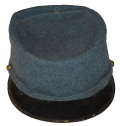 EXTREMELY RARE FRENCH WW1 ENLISTEDMAN'S BLUE/GRAY KEPI