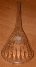 CIRCA 1810-1830 HAND BLOWN FUNNEL	