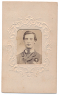 INK ID CDV OF 143RD NEW YORK CAPTAIN & PRISONER OF WAR