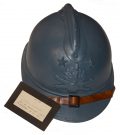 UNIQUE FRENCH W.W. 1 GENERAL'S HELMET