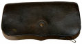 UNION CAVALRY CARBINE CARTRIDGE BOX WITH IDENTIFICATION DISPLAY TAG