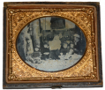 SIXTH PLATE OUTDOOR FAMILY AMBROTYPE- HEADING WEST? A PHOTOGRAPHER’S TRAVELING STUDIO? 