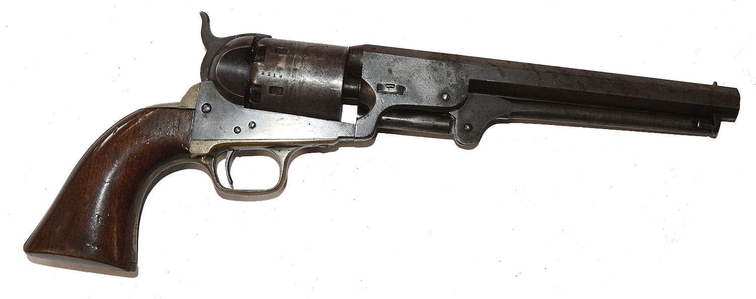 THE SANTA FE TRAIL! METROPOLITAN NAVY REVOLVER IN VERY GOOD CONDITION CARRIED BY A “GOVERNMENT FREIGHTER” IN 1860’S COLORADO