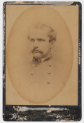 CABINET CARD OF UNKNOWN MASSACHUSETTS OFFICER