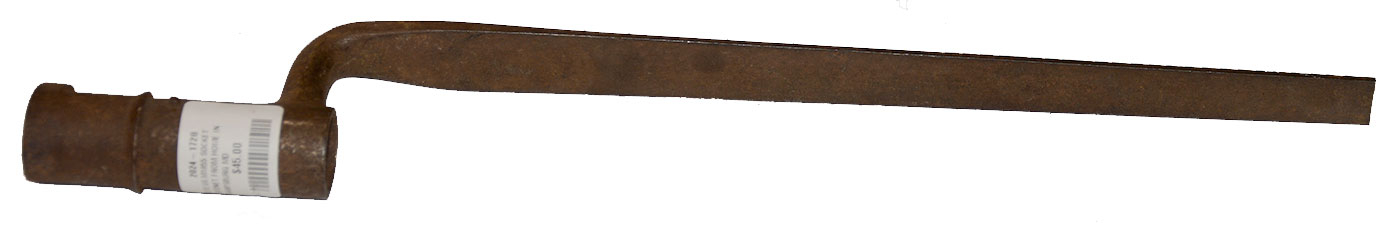 M1855 SOCKET BAYONET RECOVERED FROM SHARPSBURG, MD HOME