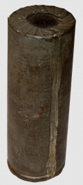 ORIGINAL CIVIL WAR NON-EXCAVATED 3-INCH HOTCHKISS CANISTER ROUND 