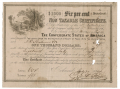 TREDEGAR IRON WORKS! J. R. ANDERSON ISSUED CONFEDERATE $1,000 SAVINGS BOND