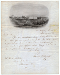 FRANCIS H. SMITH, V.M.I. SUPERINTENDENT, WRITES ON VIGNETTE STATIONARY SHOWING INSTITUTE; RECOMMENDATION OF STUDENT FOR U.S. ARMY