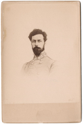 CABINET CARD OF CONFEDERATE GENERAL CARNOT POSEY