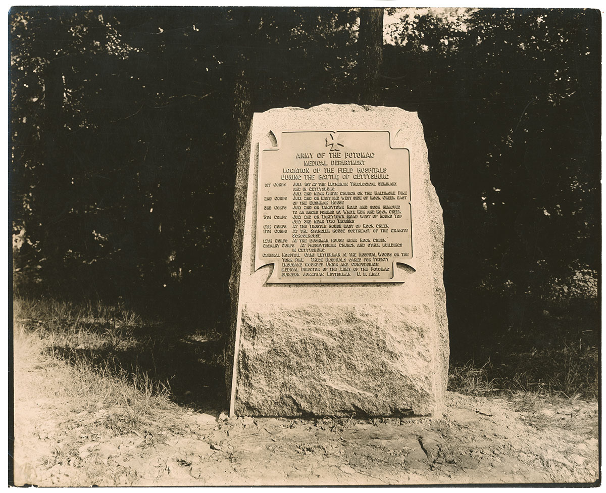 TIPTON PHOTOGRAPH – CAMP LETTERMAN HOSPITAL MARKER