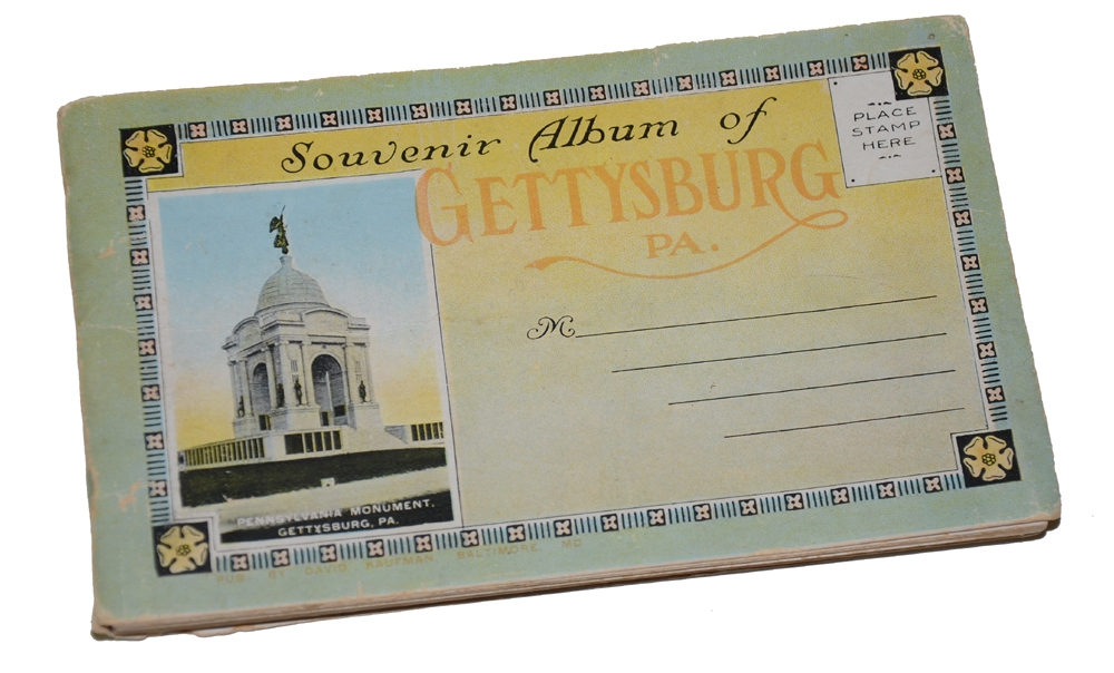 GETTYSBURG SOUVENIR POSTCARDS