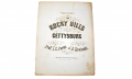 THE ROCKY HILLS OF GETTYSBURG - SHEET MUSIC