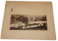 “CAMP SEYMOUR- OF THE 37th NGSNY AT BRIDGEPORT, PA, NEAR HARRISBURG A FEW DAYS BEFORE GETTYSBURG.” 