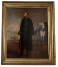 STONEWALL JACKSON BY NOTED FREDERICKSBURG VIRGINIA ARTIST JOHN ADAMS ELDER (1833-1895) 