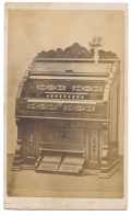 CDV OF BEATTY PARLOR ORGAN