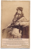 CDV OF SETH KINMAN BY MATTHEW BRADY 