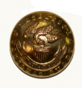 NEW YORK STATE ARTILLERY NATIONAL GUARD CUFF BUTTON