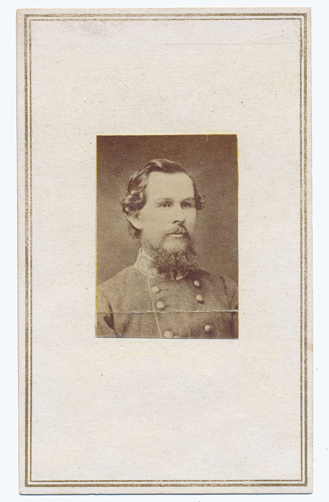 CDV OF CONFEDERATE GENERAL EPPA HUNTON