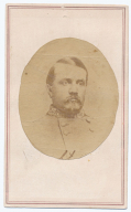 CDV OF CONFEDERATE GENERAL WILLIAM W. ALLEN