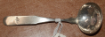 SMALL COIN SILVER LADLE BY J. ERWIN OF BALTIMORE WITH 1817 ASSAY DATE