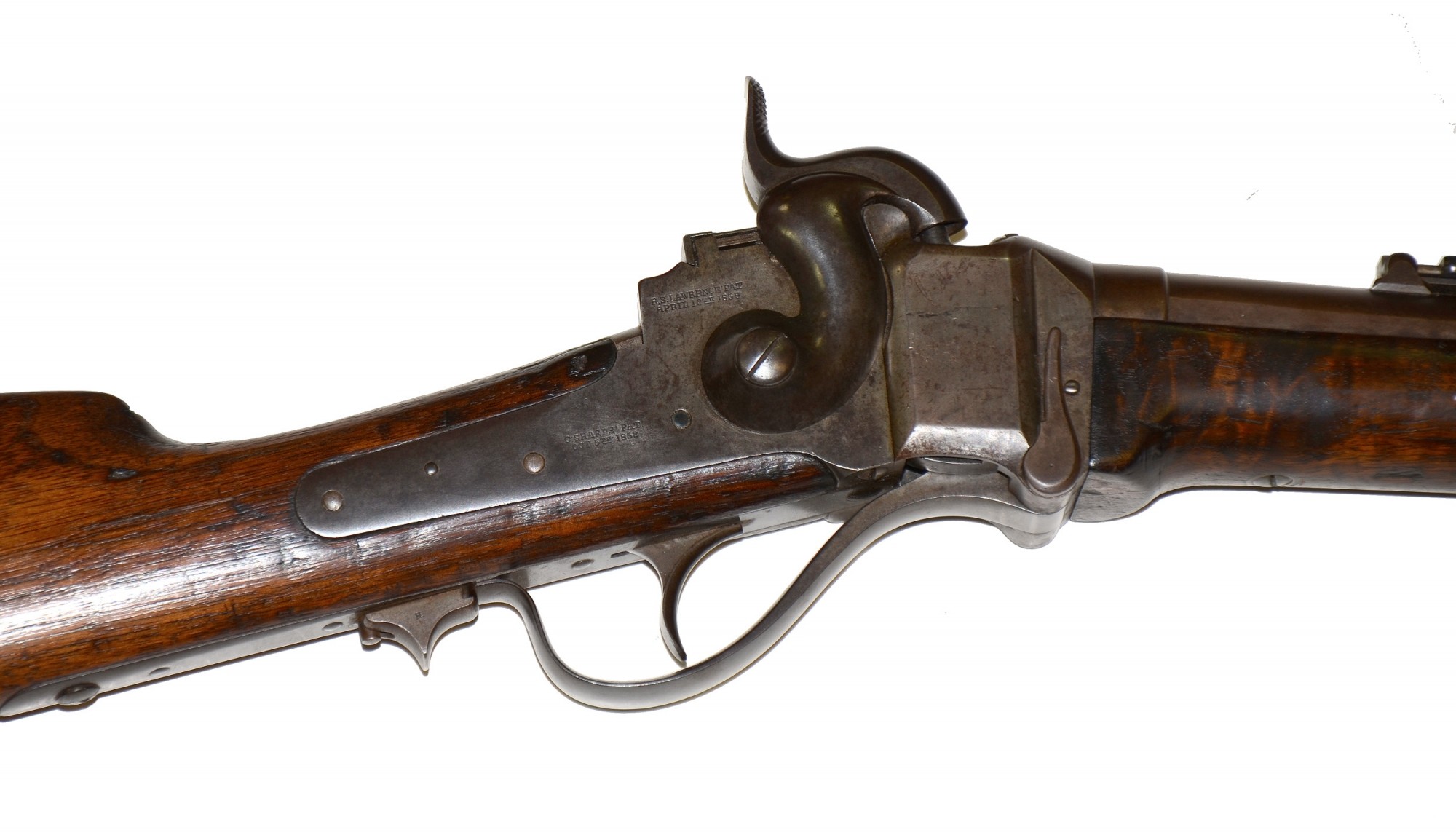 SHARPS NEW MODEL 1859 RIFLE, ONE OF THE STURGES RIFLES — Horse Soldier