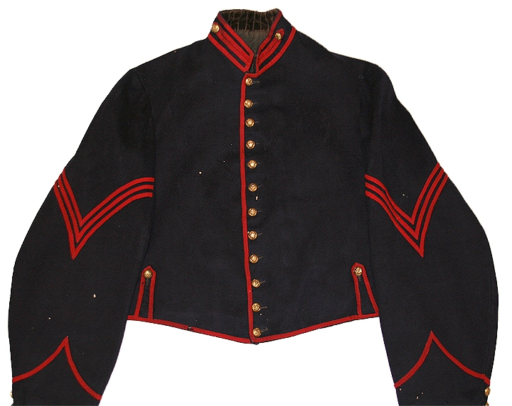 STUNNING, ORIGINAL AND IDENTIFIED CIVIL WAR MOUNTED ARTILLERY UNIFORM ...