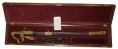 CASED PRESENTATION SWORD OF LT. ASAPH O. DODGE, 16th NEW YORK, WITH BATTLE HONORS