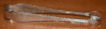 SILVER SUGAR TONGS