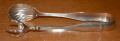 C1860 COIN SILVER TONGS BY CANFIELD BRO. & CO. OF BALTIMORE