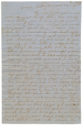 HOMEFRONT LETTER TO CONFEDERATE SOLDIER – PROOF OF LIFE AFTER BATTLE OF WILLIAMSBURG 