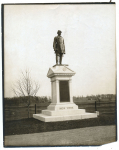 TIPTON GETTYSBURG PHOTO – DOUBLEDAY STATUE, REYNOLDS AVENUE