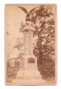 29th PENNSYLVANIA MONUMENT CABINET CARD PHOTO