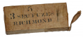 RARE PACK OF CONFEDERATE, RICHMOND ARSENAL, THREE-SECOND ARTILLERY FUZES