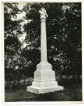 TIPTON GETTYSBURG PHOTO – 1st US SHARPSHOOTERS, COMPANY F. MONUMENT, PITZER’S WOODS