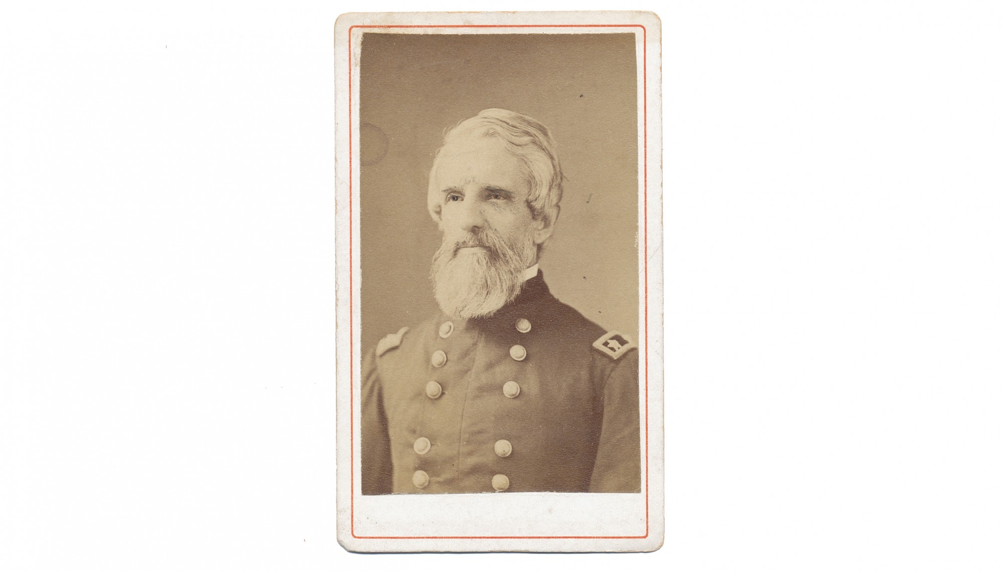 CDV OF MAJOR GENERAL WILLIAM HOFFMAN — Horse Soldier