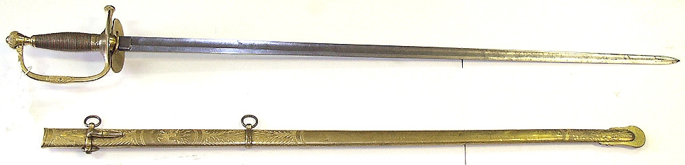 US MODEL 1840 FOOT OFFICER'S SWORD — Horse Soldier