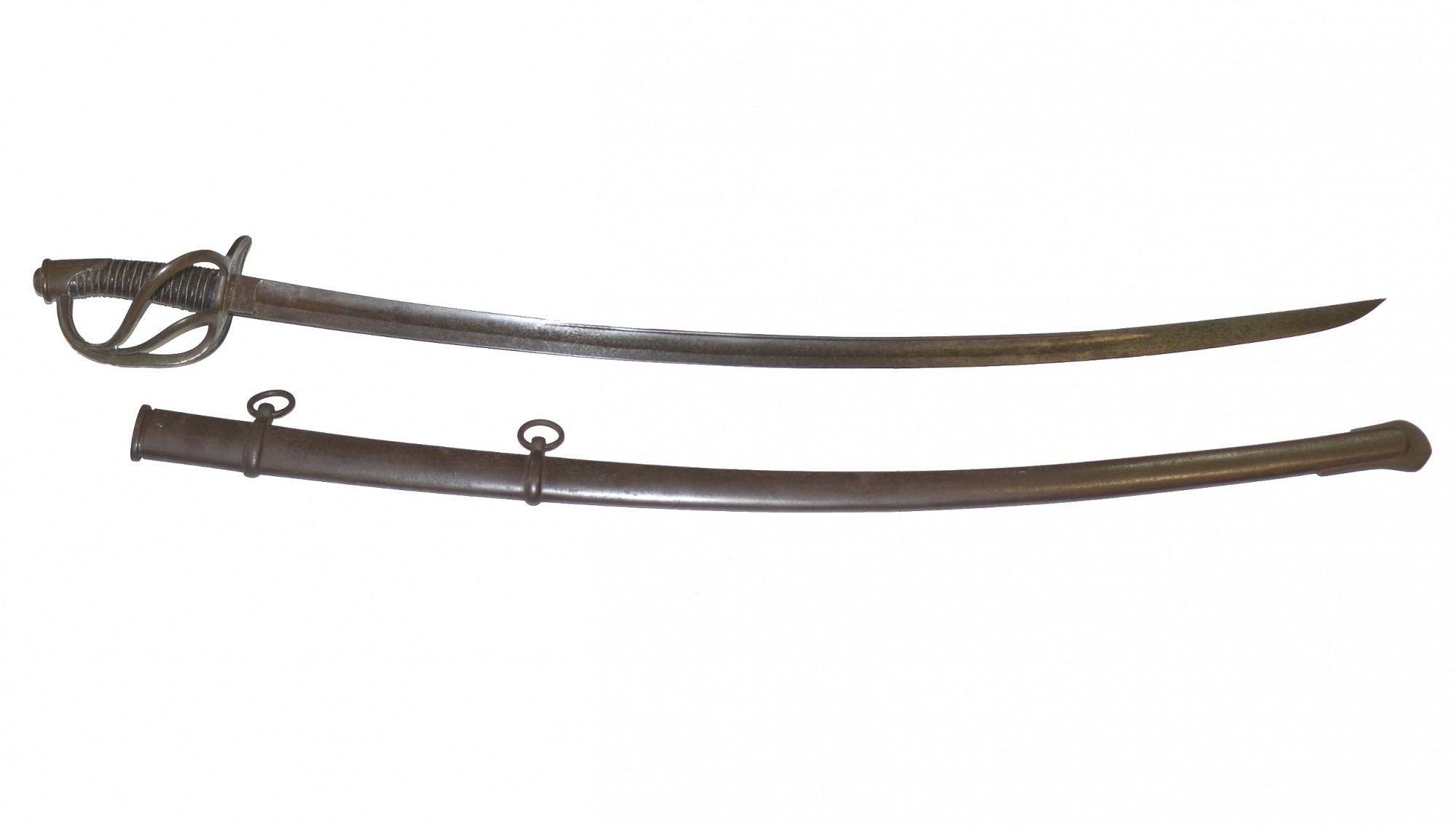 Imported Model 1840 Enlisted Cavalry Saber And Scabbard — Horse Soldier