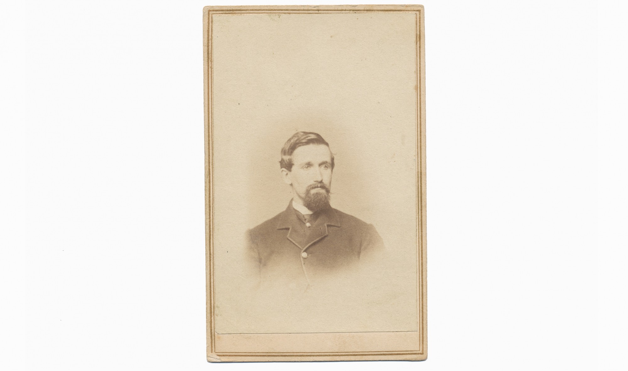 IDENTIFIED CDV OF CIVIL WAR SOLDIER FROM THE 34th MASSACHUSETTS ...