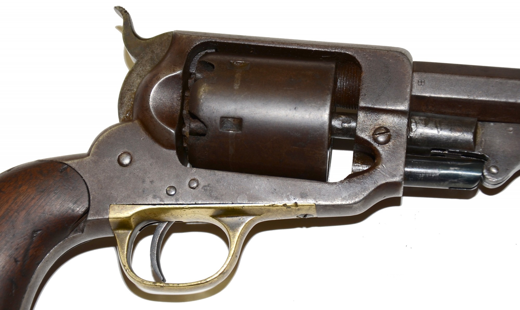 AN IDENTIFIED, SOLID WHITNEY ‘NAVY’ SECOND MODEL REVOLVER IN VERY GOOD ...