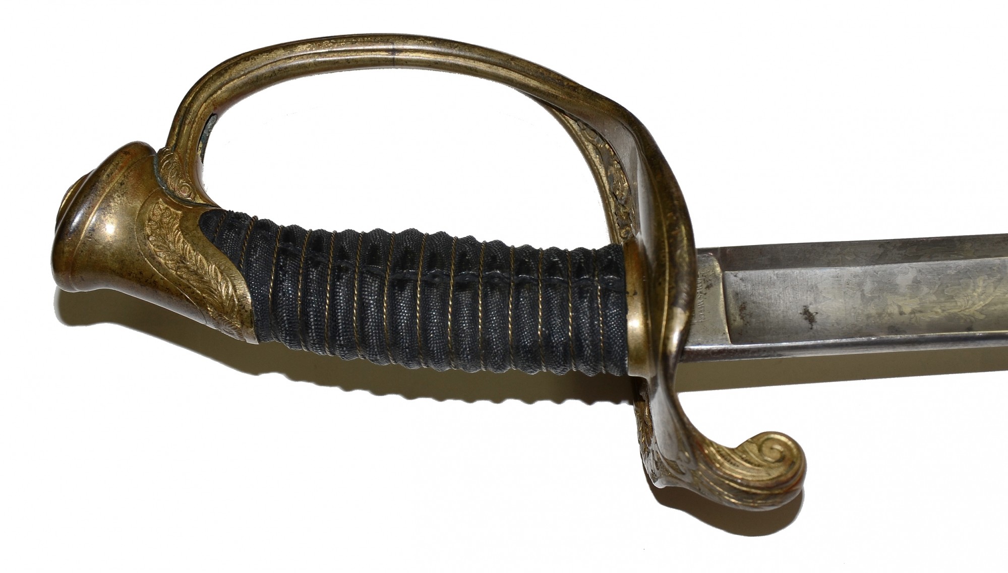 M1850 IDENTIFIED FOOT OFFICER’S SWORD PRESENTED TO LT. THEODORE THAYER ...