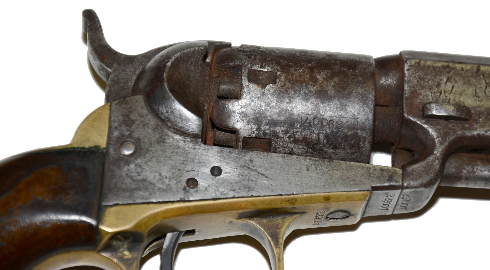 Model 1849 Colt Pocket Revolver With All Matching Numbers In Original 