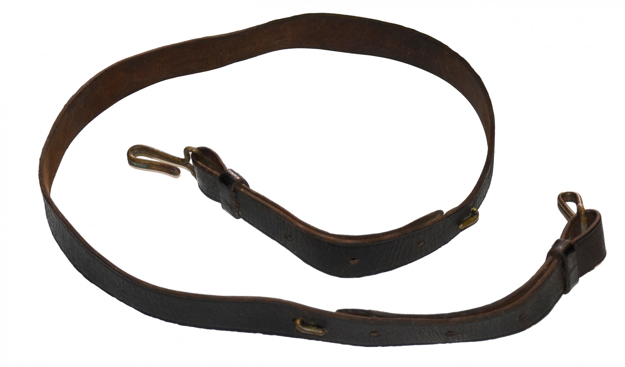 INDIAN WAR LEATHER CANTEEN STRAP — Horse Soldier